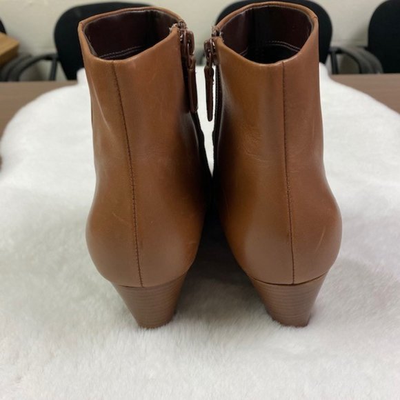 Cole Haan Eneida Wedge Booties Pointed Toe Leather, size‎ 8.5 B - Picture 9 of 12